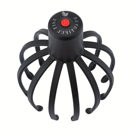 Elektrische Octopus Kopfhautmassager – USB Aufladbar und Kompakt
