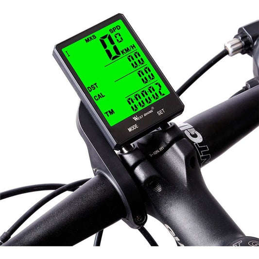 RideTrack Drahtloser Fahrradcomputer – Helles LED-Display und Vollständige Funktionen