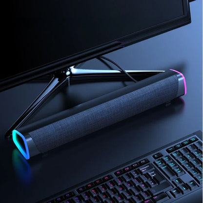SonicBeam Gaming Soundbar – Dynamischer Klang mit LED-Ambiente