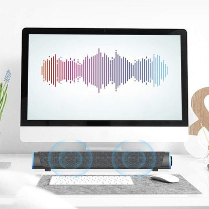 SonicBeam Gaming Soundbar – Dynamischer Klang mit LED-Ambiente