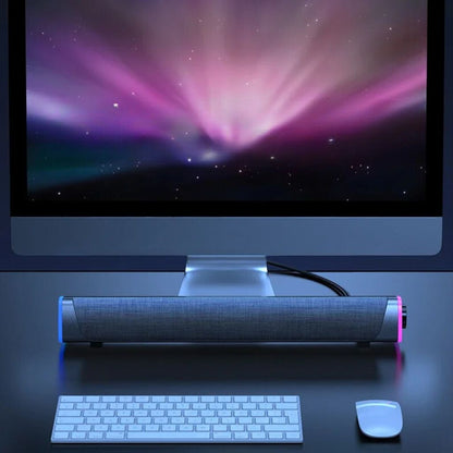SonicBeam Gaming Soundbar – Dynamischer Klang mit LED-Ambiente