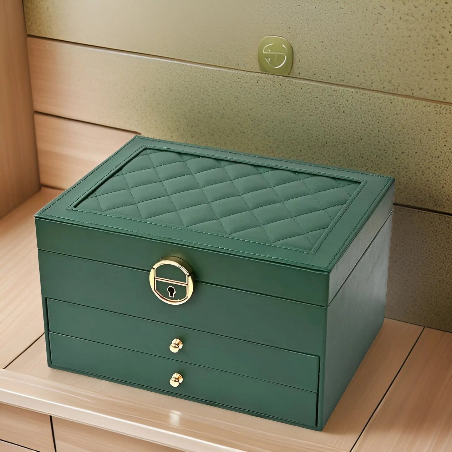Luxuriöse Mehrschichtige Schmuckbox – Stilvoller & Langlebiger Organizer