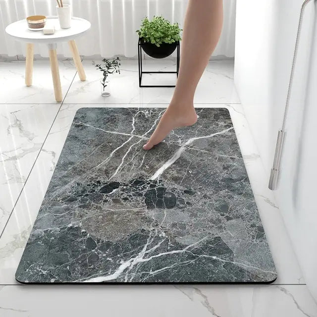 Luxuriöse Badezimmermatte – Rutschfest und wasserabsorbierend