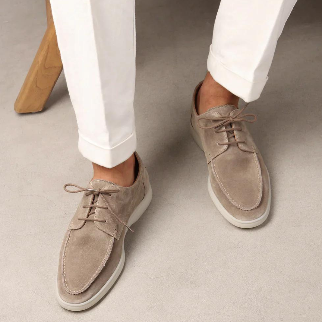 Weiche Wildleder Freizeitsneaker für Herren – Bequeme Alltagschuhe
