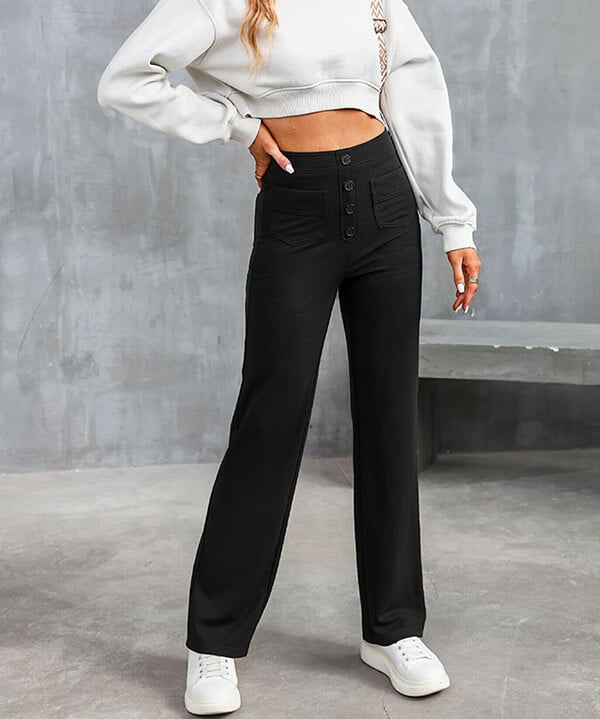 Lotte High-Waist Hose – Stylisch, Bequem und Casual