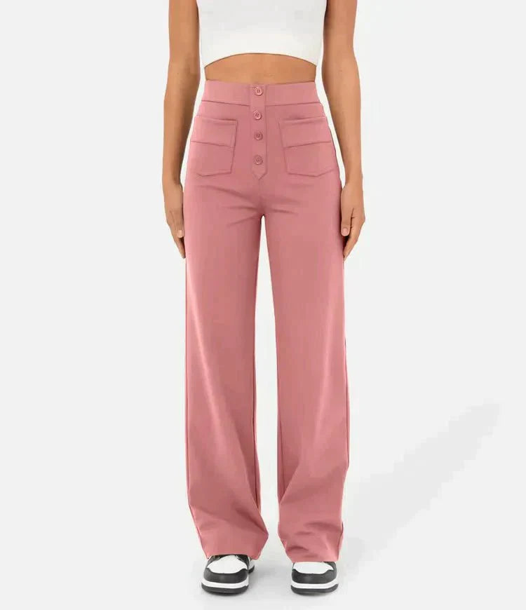 Lotte High-Waist Hose – Stylisch, Bequem und Casual