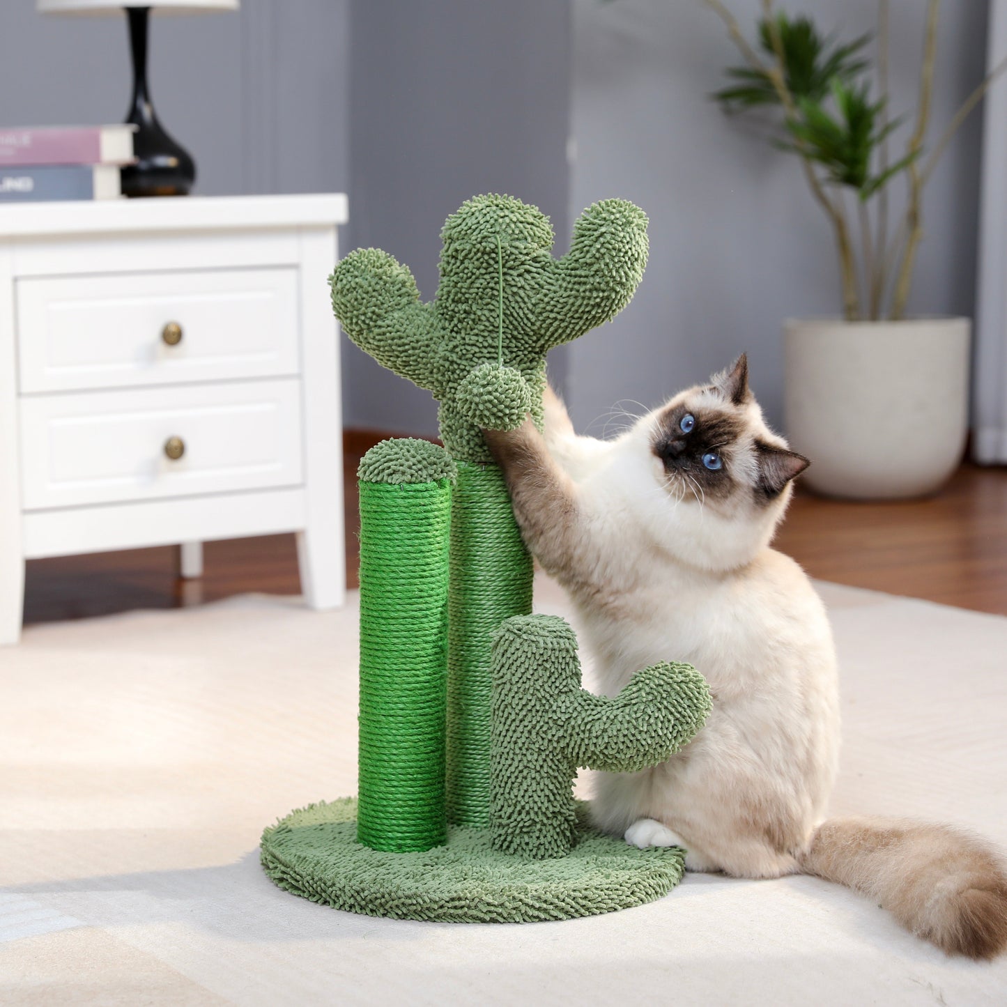 Katzen Kratzkaktus – Spielerisch und Funktionell für Deine Katze