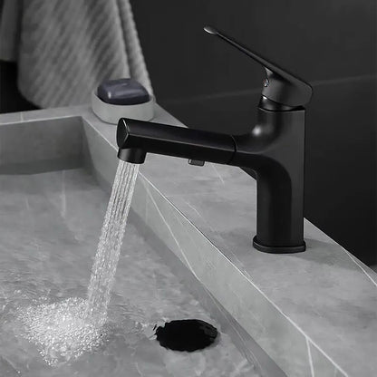 Luxe Badezimmerarmatur mit Herausziehbarer Handbrause – Stilvoll und Funktional