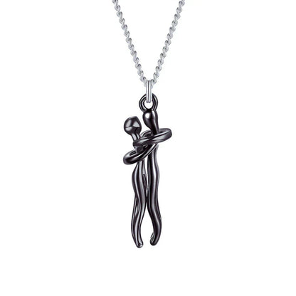 Collier mit Umarmender Anhänger – Zeitloses Symbol der Liebe