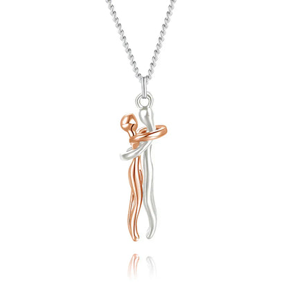 Collier mit Umarmender Anhänger – Zeitloses Symbol der Liebe