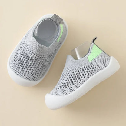 Atmungsaktive Babyschuhe mit flexibler Sohle