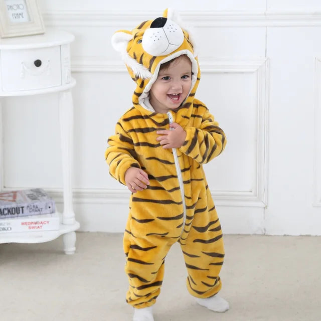 DschungelFreunde Babystrampler – Niedliche Tier-Overall für Dein Kleines