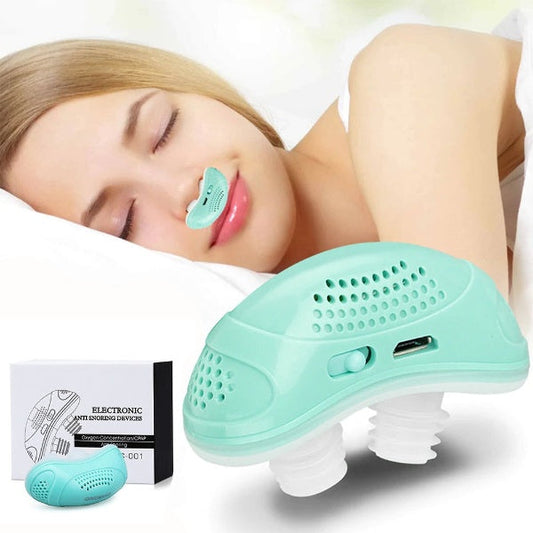 BreatheEase Micro CPAP Schlafapnoe-Gerät – Kompaktes Anti-Schnarchgerät für besseren Schlaf