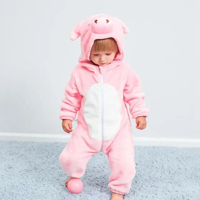 DschungelFreunde Babystrampler – Niedliche Tier-Overall für Dein Kleines