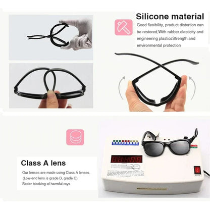 Runde Baby Sonnenbrille – Bequem und Schützend