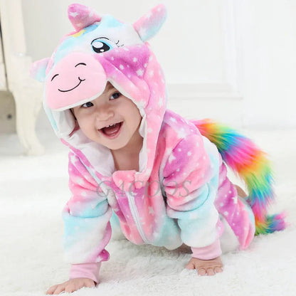 DschungelFreunde Babystrampler – Niedliche Tier-Overall für Dein Kleines