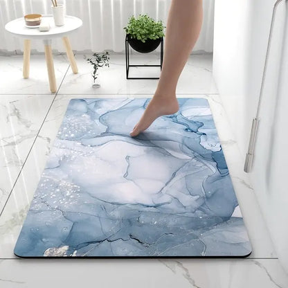 Luxuriöse Badezimmermatte – Rutschfest und wasserabsorbierend