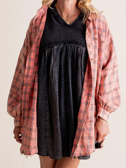Sarah Casual Overshirt – Bequem und Stilvoll