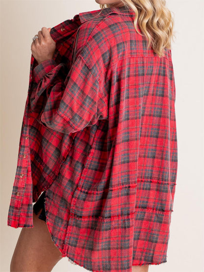 Sarah Casual Overshirt – Bequem und Stilvoll