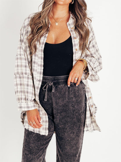 Sarah Casual Overshirt – Bequem und Stilvoll