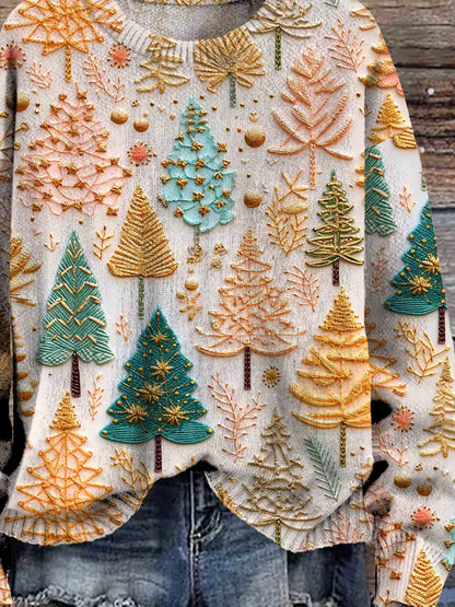 Mila Gestrickter Weihnachtspullover - Für eine Festliche und Gemütliche Atmosphäre