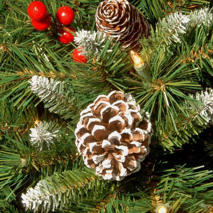 Weihnachtlicher Hängekorb