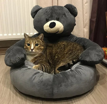 TeddyBear Katzenbett - Für Ultimativen Komfort und Gemütlichkeit