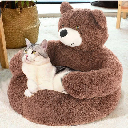 TeddyBear Katzenbett - Für Ultimativen Komfort und Gemütlichkeit