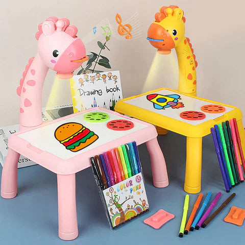 Kreativer Projektions-Tisch für Kinder