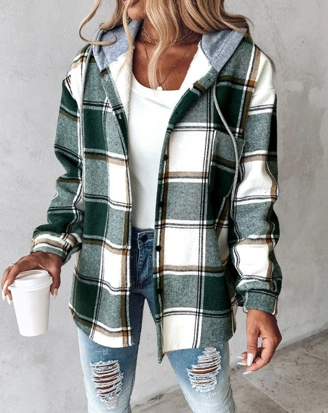 Bequeme Übergangsjacke mit Kapuze – Perfekt für entspannte Tage