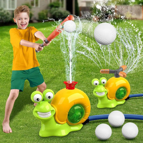 Waterfun Schnecken Baseball-Set – Sportliches Spielen und Spritzen