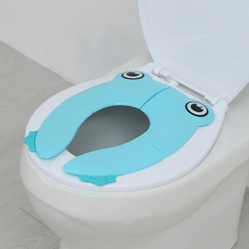 Froggie Kids Toilet Trainer – Faltbarer Toilettensitz für unterwegs