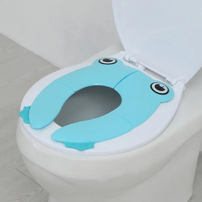 Froggie Kids Toilet Trainer – Faltbarer Toilettensitz für unterwegs