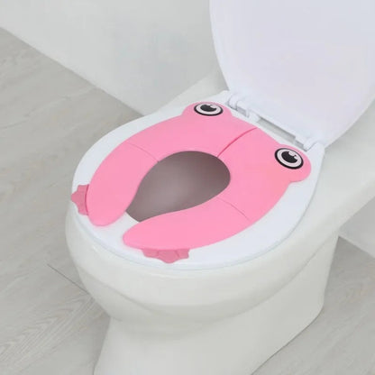 Froggie Kids Toilet Trainer – Faltbarer Toilettensitz für unterwegs