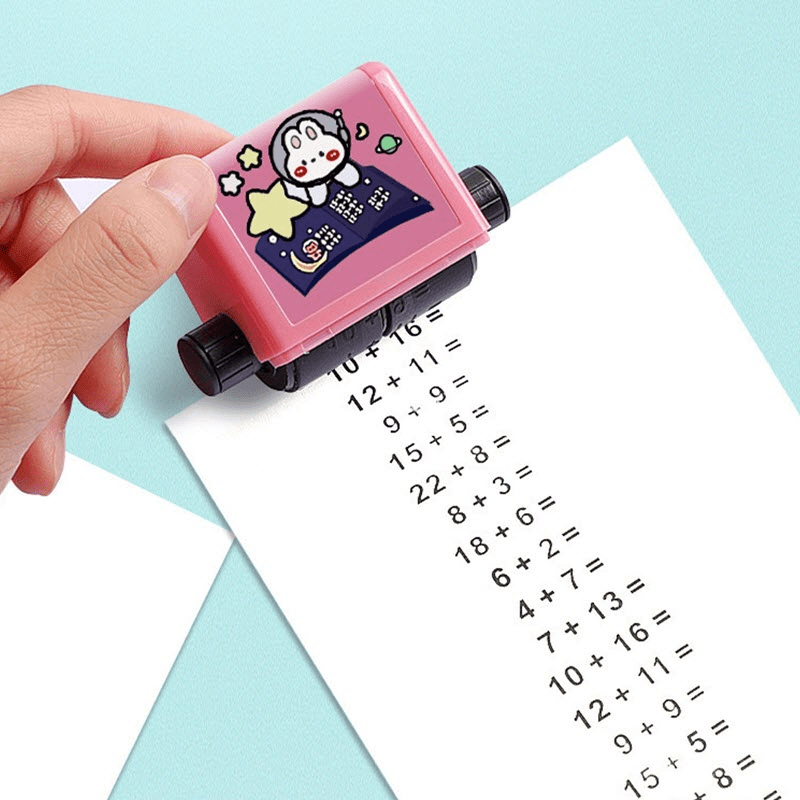 MathMaster Stempelset - Spielerisches Rechnen Lernen für Kinder