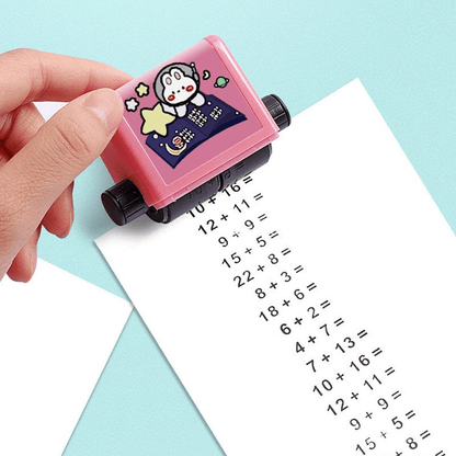 MathMaster Stempelset - Spielerisches Rechnen Lernen für Kinder