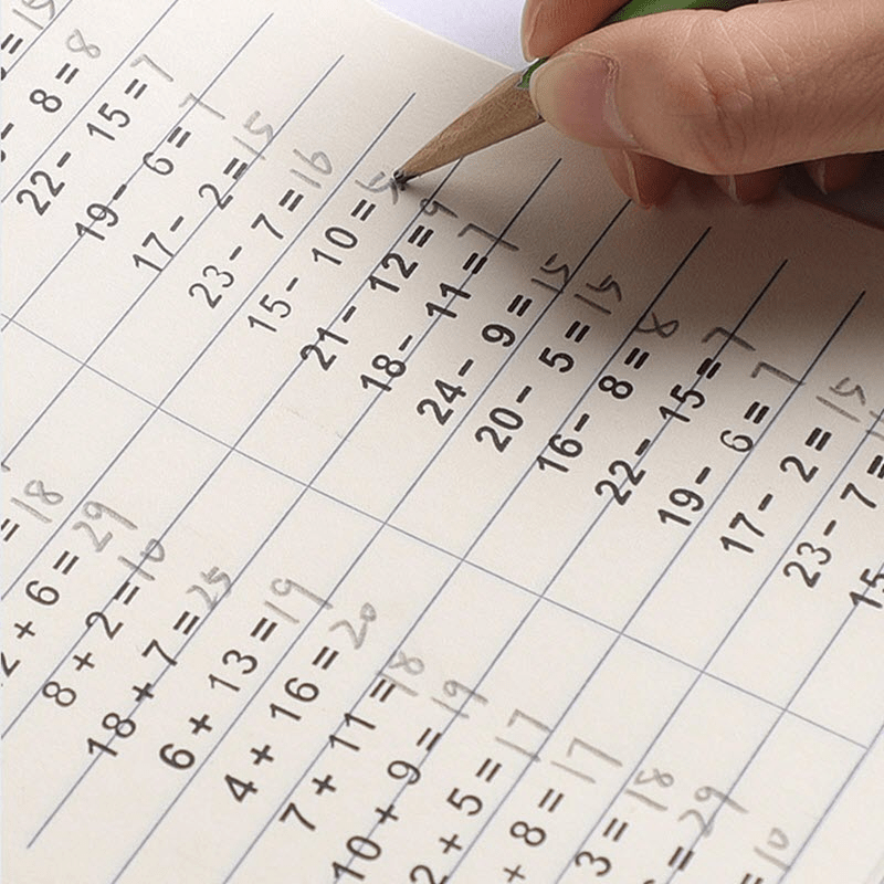 MathMaster Stempelset - Spielerisches Rechnen Lernen für Kinder
