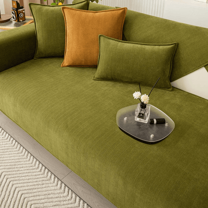 SoftFit Sofaüberzug – Schütze dein Sofa vor täglicher Abnutzung, Flecken und Verschüttungen