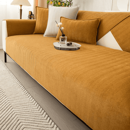 SoftFit Sofaüberzug – Schütze dein Sofa vor täglicher Abnutzung, Flecken und Verschüttungen