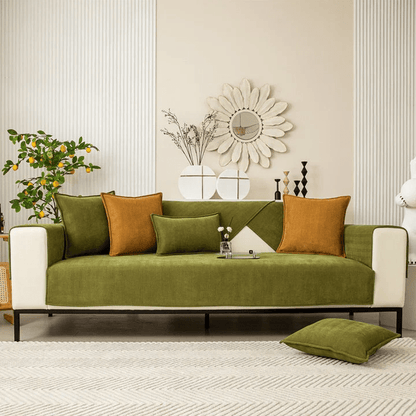 SoftFit Sofaüberzug – Schütze dein Sofa vor täglicher Abnutzung, Flecken und Verschüttungen