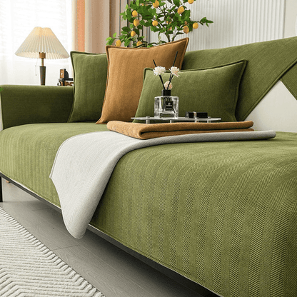 SoftFit Sofaüberzug – Schütze dein Sofa vor täglicher Abnutzung, Flecken und Verschüttungen