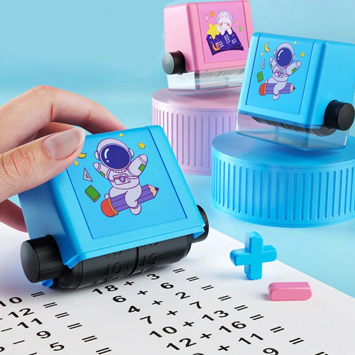 MathMaster Stempelset - Spielerisches Rechnen Lernen für Kinder