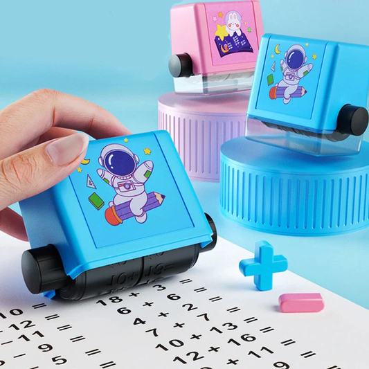 MathMaster Stempelset - Spielerisches Rechnen Lernen für Kinder