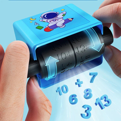 MathMaster Stempelset - Spielerisches Rechnen Lernen für Kinder
