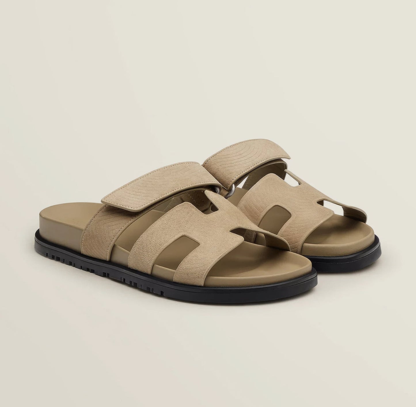 Elegante Lederstrap Sandalen – Komfort trifft Chic