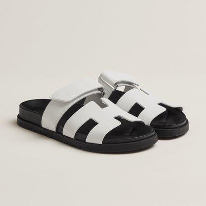 Elegante Lederstrap Sandalen – Komfort trifft Chic