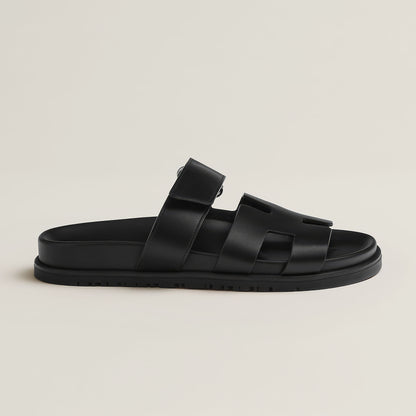 Elegante Lederstrap Sandalen – Komfort trifft Chic