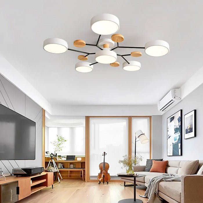 Moderne skandinavische LED-Deckenleuchte – Stilvoll & Nachhaltig