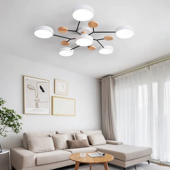 Moderne skandinavische LED-Deckenleuchte – Stilvoll & Nachhaltig