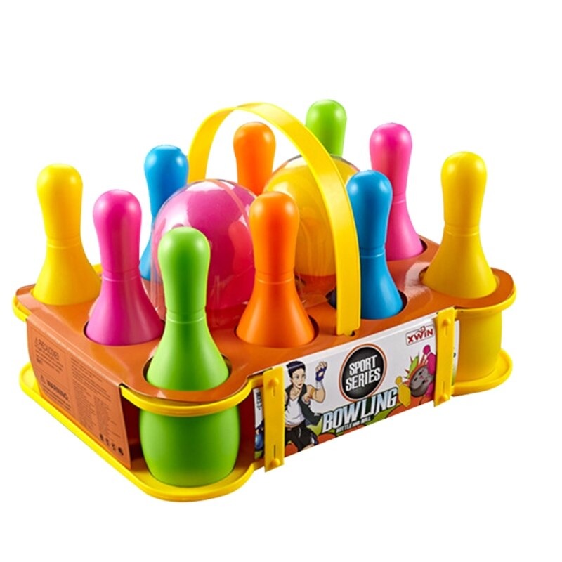 Buntes Bowling-Abenteuer – Das Farbenfrohe Spielset für Kinder